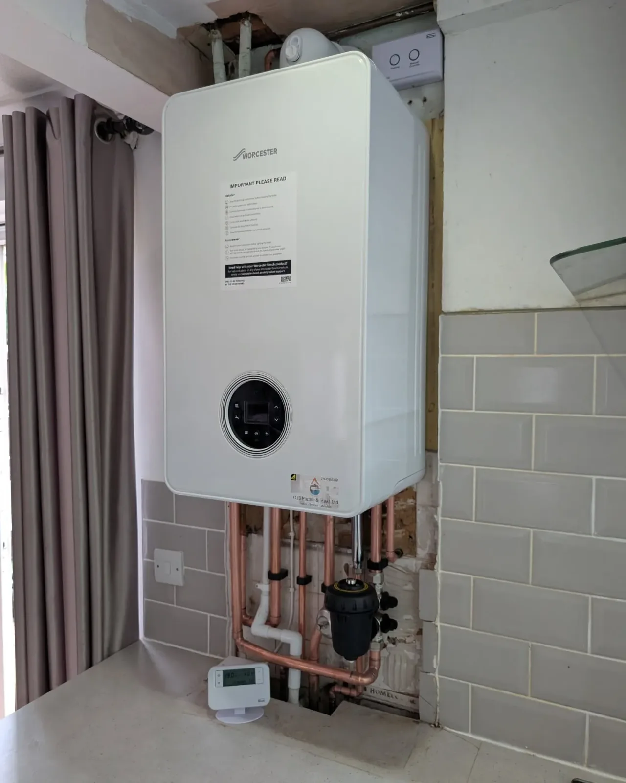 Recent OJS Plumb & Heat Ltd project